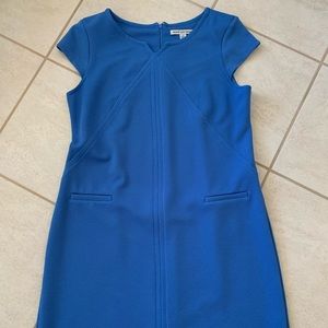 Madison Leigh Cornflower Blue Pique Dress
